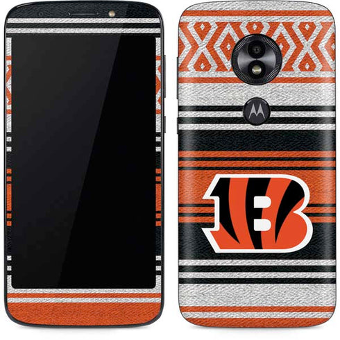 NFL Cincinnati Bengals Trailblazer Moto E5 Play Skin
