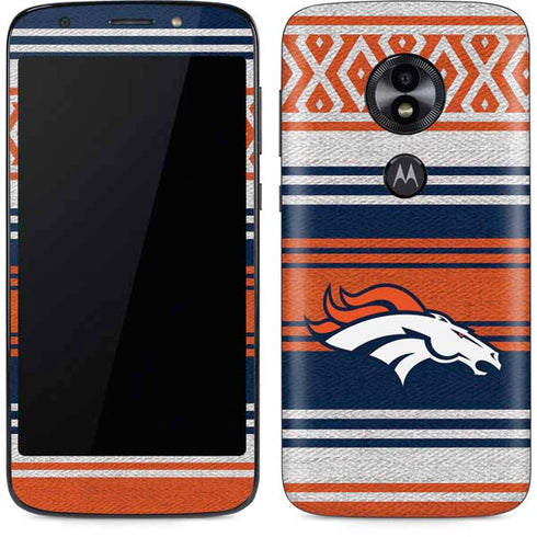 NFL Denver Broncos Trailblazer Moto E5 Play Skin