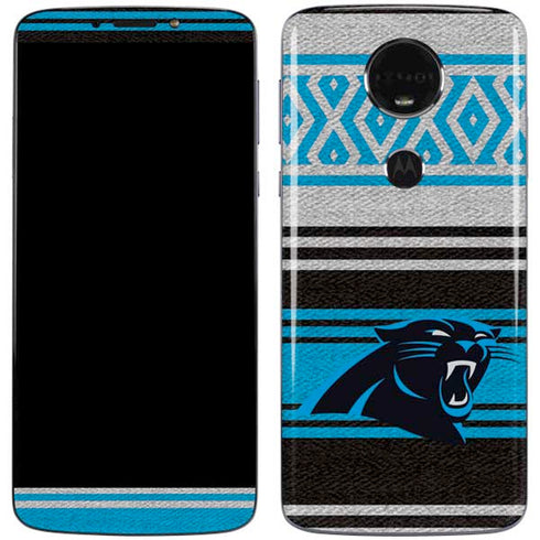 NFL Carolina Panthers Trailblazer Moto E5 Plus Skin