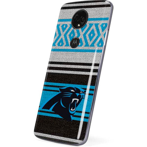 NFL Carolina Panthers Trailblazer Moto E5 Plus Skin