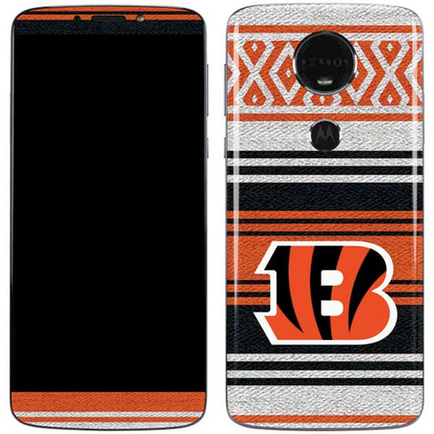 NFL Cincinnati Bengals Trailblazer Moto E5 Plus Skin