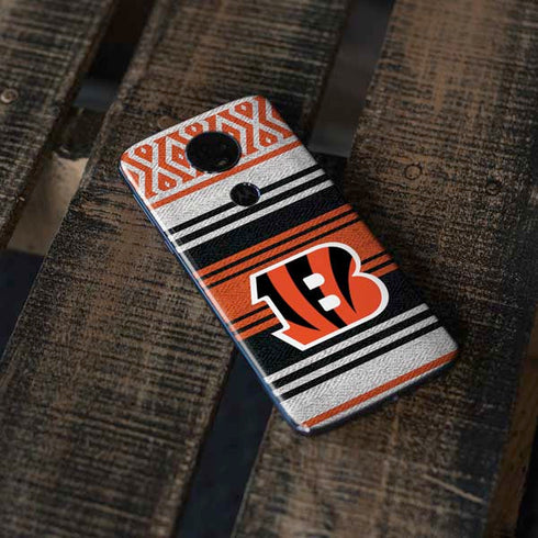 NFL Cincinnati Bengals Trailblazer Moto E5 Plus Skin