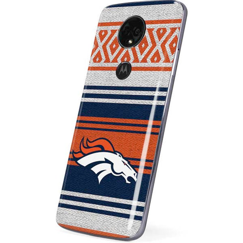 NFL Denver Broncos Trailblazer Moto E5 Plus Skin