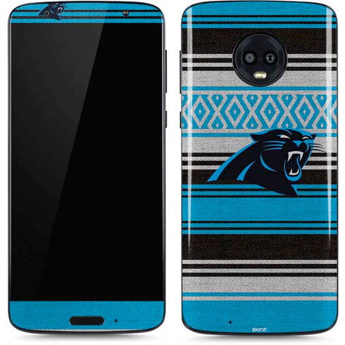 NFL Carolina Panthers Trailblazer Moto G6 Skin