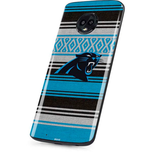 NFL Carolina Panthers Trailblazer Moto G6 Skin
