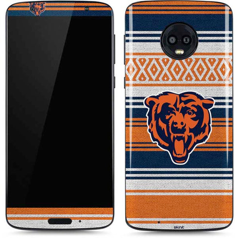 NFL Chicago Bears Trailblazer Moto G6 Skin