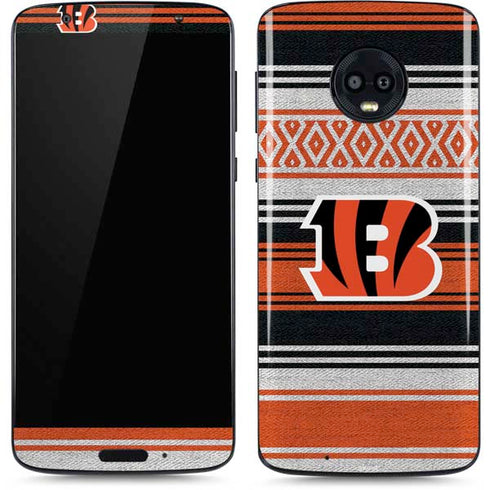 NFL Cincinnati Bengals Trailblazer Moto G6 Skin