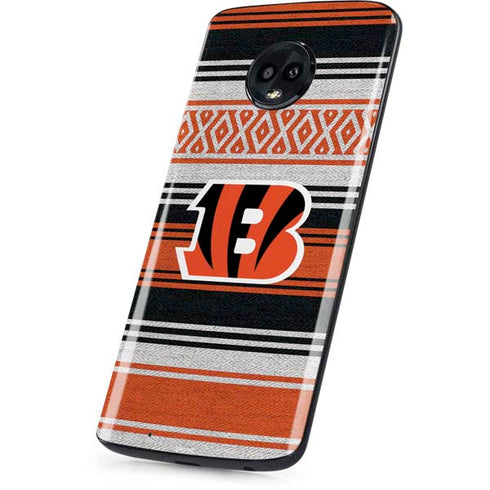 NFL Cincinnati Bengals Trailblazer Moto G6 Skin