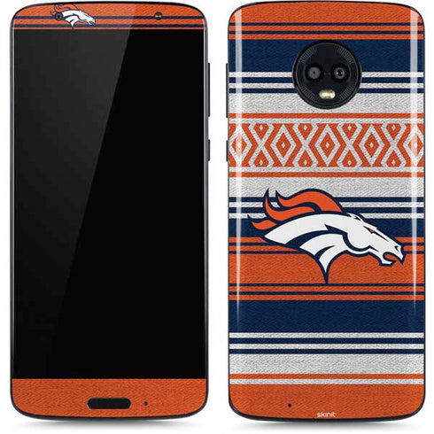 NFL Denver Broncos Trailblazer Moto G6 Skin