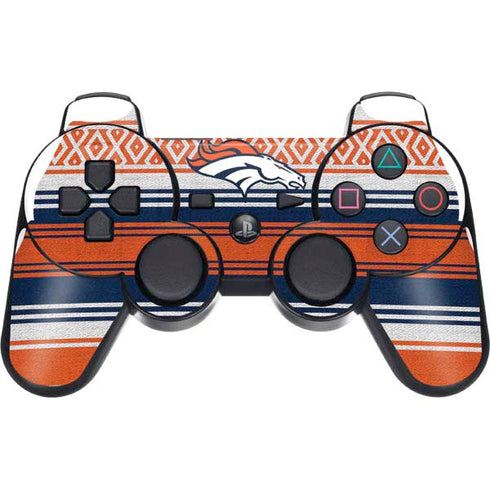 NFL Denver Broncos Trailblazer PS3 Dual Shock wireless controller Skin