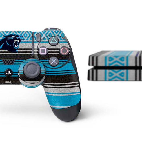 NFL Carolina Panthers Trailblazer PS4 Console and Controller Bundle Skin