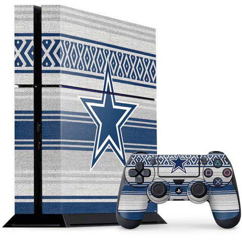 NFL Dallas Cowboys Trailblazer PS4 Console and Controller Bundle Skin