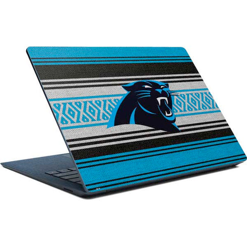 NFL Carolina Panthers Trailblazer Surface Laptop Skin