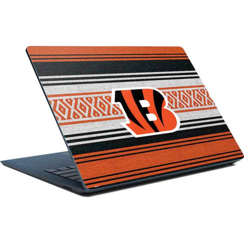 NFL Cincinnati Bengals Trailblazer Surface Laptop Skin