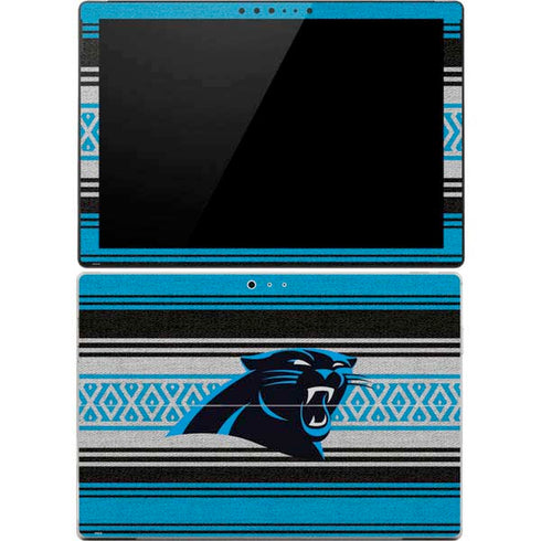 NFL Carolina Panthers Trailblazer Surface Pro 4 Skin