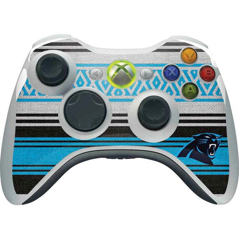 NFL Carolina Panthers Trailblazer Xbox 360 Wireless Controller Skin