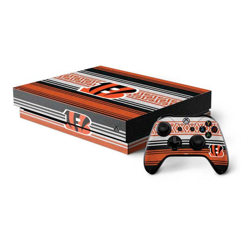 NFL Cincinnati Bengals Trailblazer Xbox One X Bundle Skin