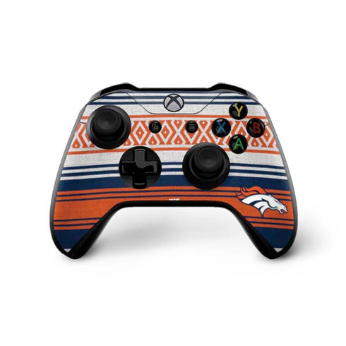 NFL Denver Broncos Trailblazer Xbox One X Controller Skin