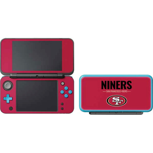 NFL San Francisco 49ers Team Motto Nintendo 2DS XL (2017) Skin