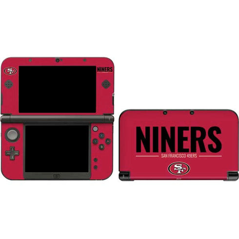 NFL San Francisco 49ers Team Motto 3DS XL 2015 Skin