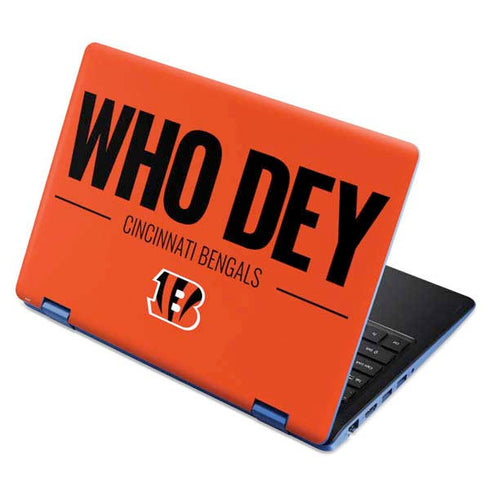 NFL Cincinnati Bengals Team Motto Aspire R11 11.6in Skin