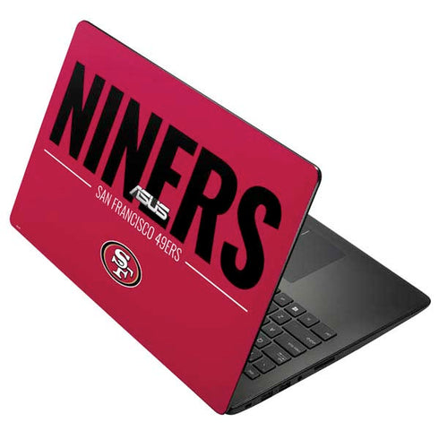 NFL San Francisco 49ers Team Motto Asus X502CA 15.6 Skin