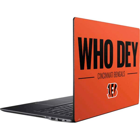 NFL Cincinnati Bengals Team Motto Ativ Book 9 (15.6in 2014) Skin
