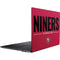 NFL San Francisco 49ers Team Motto Ativ Book 9 (15.6in 2014) Skin