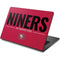 NFL San Francisco 49ers Team Motto Dell Chromebook Skin