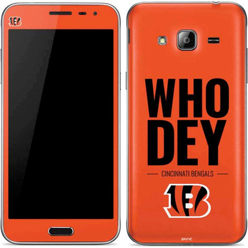NFL Cincinnati Bengals Team Motto Galaxy J3 Skin