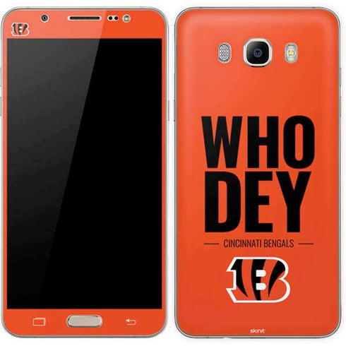 NFL Cincinnati Bengals Team Motto Galaxy J7 Skin