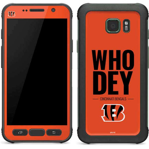 NFL Cincinnati Bengals Team Motto Galaxy S7 Active Skin