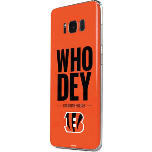 NFL Cincinnati Bengals Team Motto Galaxy S8 Skin