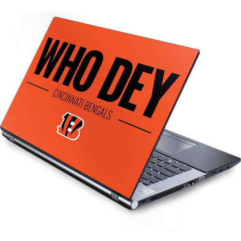 NFL Cincinnati Bengals Team Motto Generic Laptop Skin