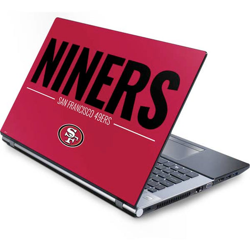 NFL San Francisco 49ers Team Motto Generic Laptop Skin