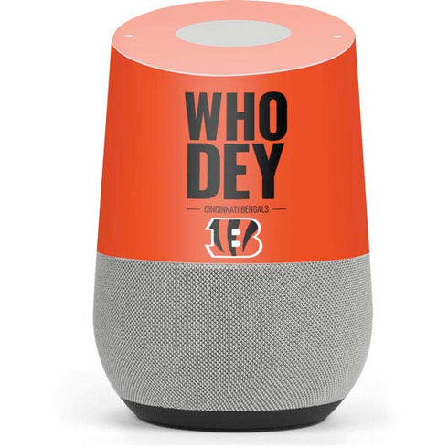 NFL Cincinnati Bengals Team Motto Google Home Skin