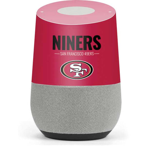 NFL San Francisco 49ers Team Motto Google Home Skin