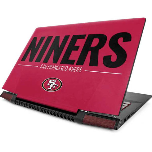NFL San Francisco 49ers Team Motto Lenovo IdeaPad Skin