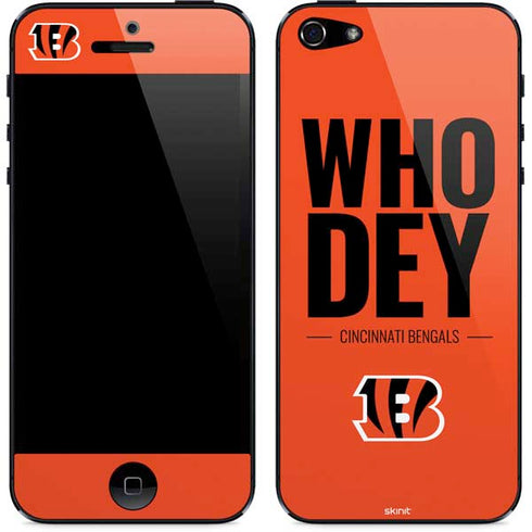 NFL Cincinnati Bengals Team Motto iPhone 5/5s/5SE Skin