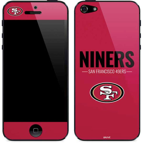 NFL San Francisco 49ers Team Motto iPhone 5/5s/5SE Skin