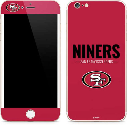 NFL San Francisco 49ers Team Motto iPhone 6/6s Plus Skin