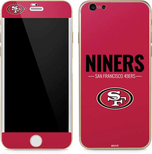 NFL San Francisco 49ers Team Motto iPhone 6/6s Skin