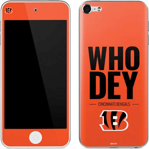 NFL Cincinnati Bengals Team Motto Apple iPod Skin
