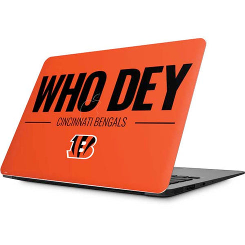 NFL Cincinnati Bengals Team Motto Apple MacBook Skin