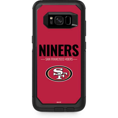 NFL San Francisco 49ers Team Motto Otterbox Commuter Galaxy Skin