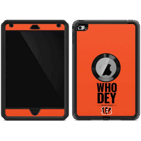NFL Cincinnati Bengals Team Motto Otterbox Defender iPad Skin