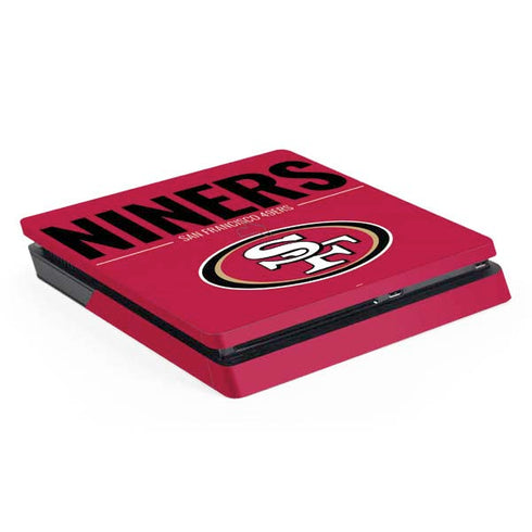 NFL San Francisco 49ers Team Motto PS4 Slim Skin