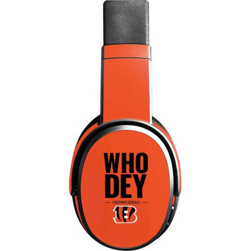 NFL Cincinnati Bengals Team Motto Skullcandy Crusher Wireless Skin