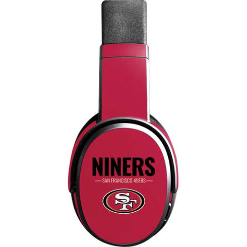 NFL San Francisco 49ers Team Motto Skullcandy Crusher Wireless Skin