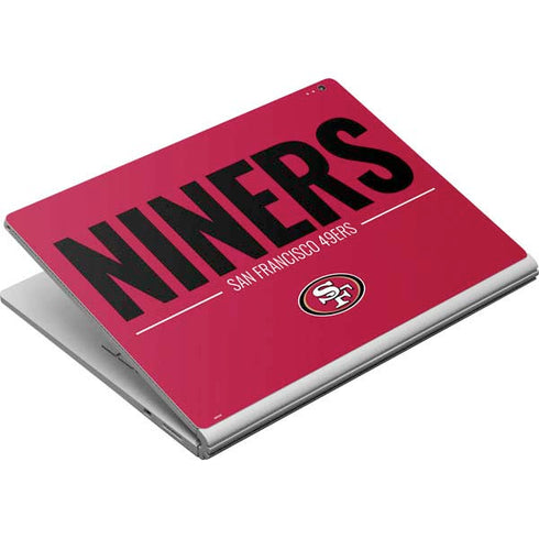 NFL San Francisco 49ers Team Motto Surface Book Skin